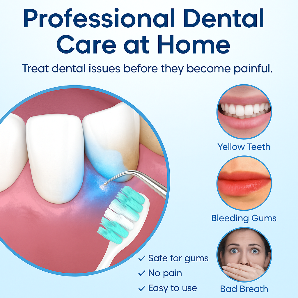 PLUVER Electric Dental Cleaner Pro